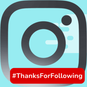 Thanks for following Instagram