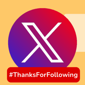 Say thanks to X Followers